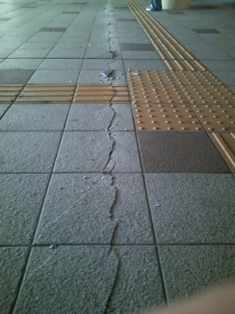 仙台駅前の路上
